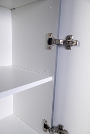 Style Line Шкаф пенал Атлантика 35 Люкс Plus с б/к бетон темный – фотография-6